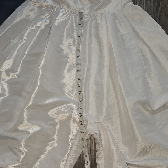 Free People Jade Jumpsuit Ivory Sz S Wide Leg Waist Tie Halter Vacation Resort - Picture 11 of 16